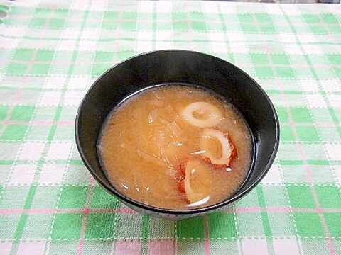 大根と竹輪のお味噌汁